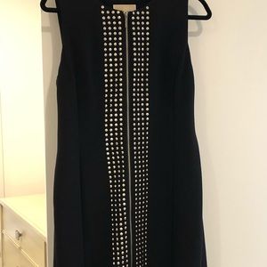 Michael kors studded black dress